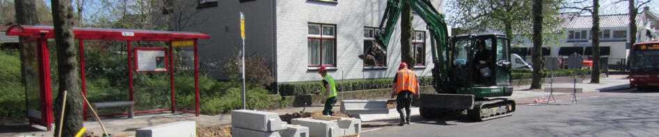 Tieck Infra - grondwerk - rioleringswerk - bestratingswerk